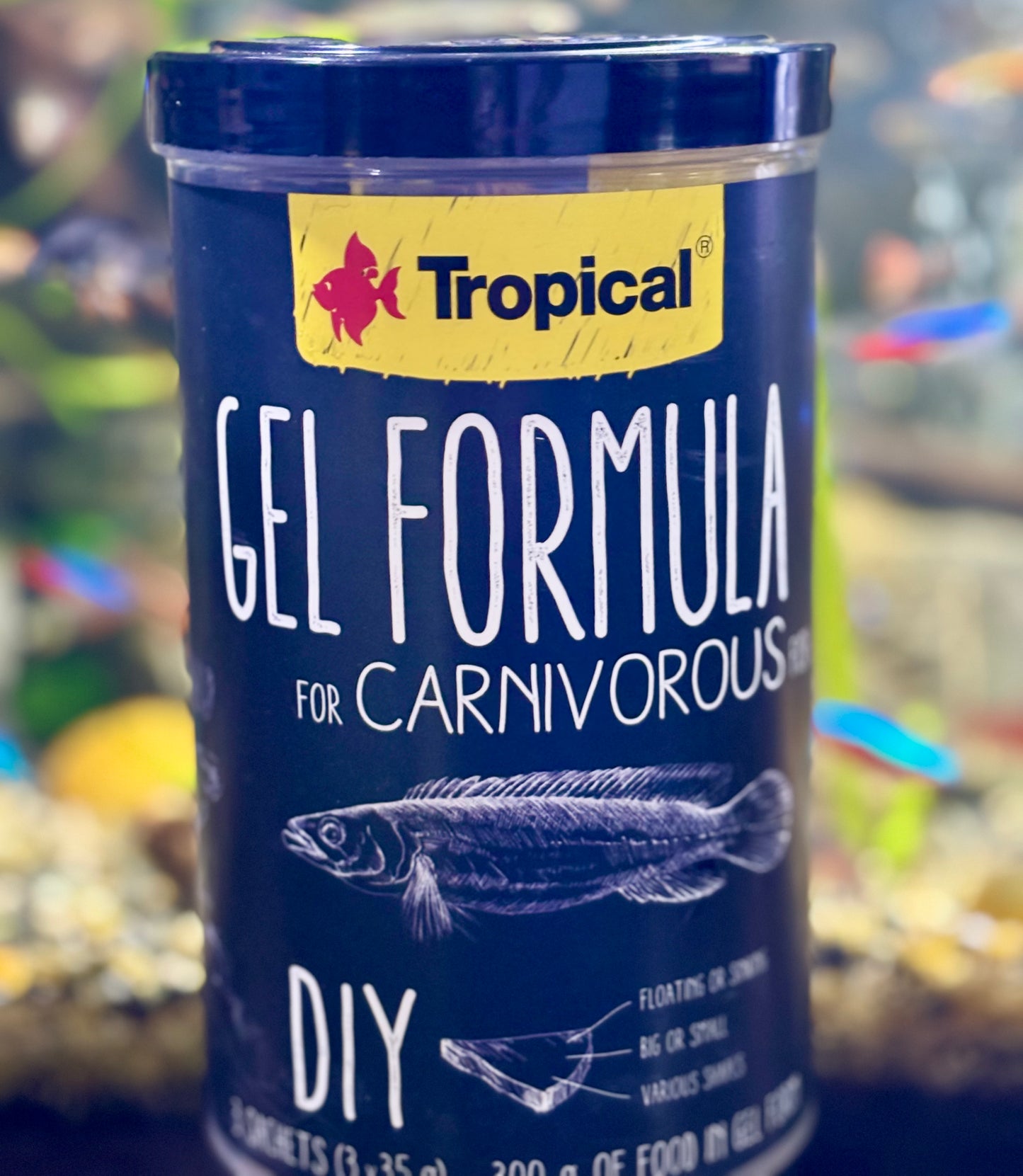 Tropical Carnivore Gel Formula 105g (3 x 35g sachets)