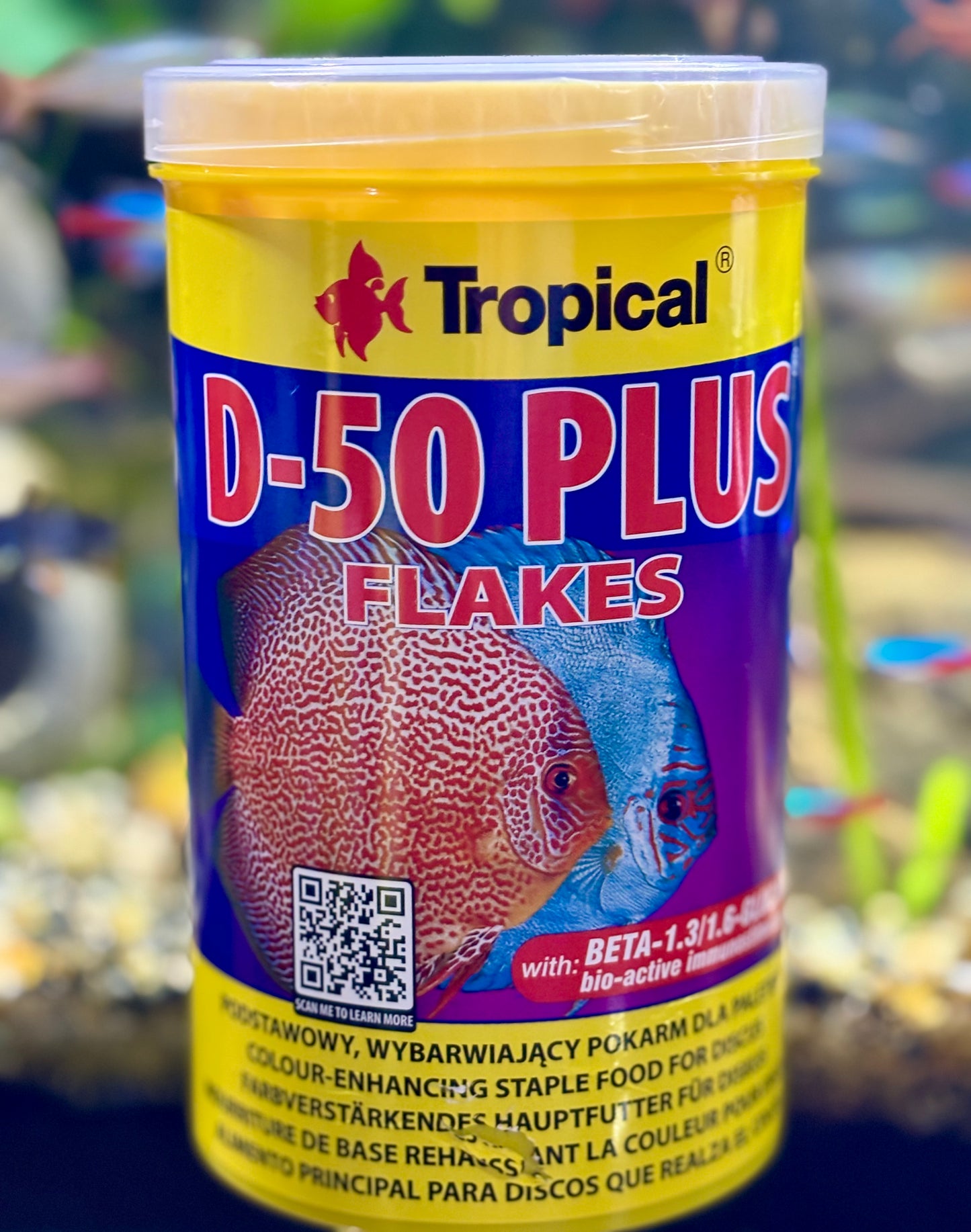 Tropical D-50 plus flakes 200g